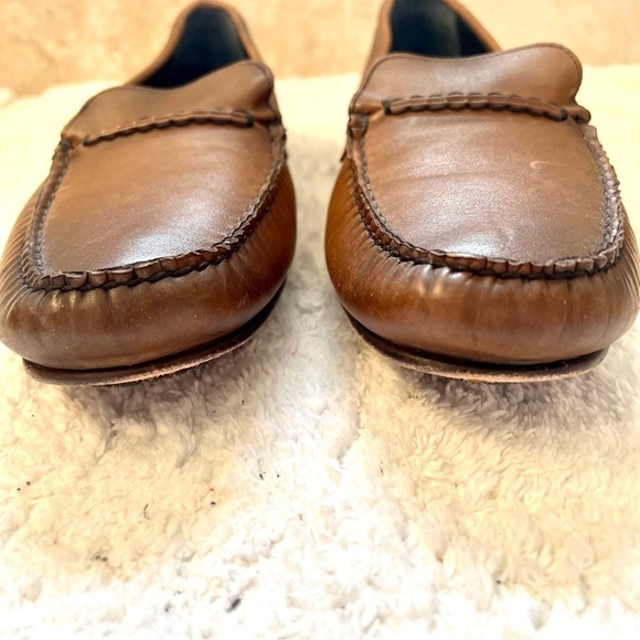 Allen Edmonds Super Sport driving loafer in brown leather men’s size 10D classic main image 10